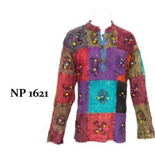 Skjorta från Nepal - Produktnr: NP1621
