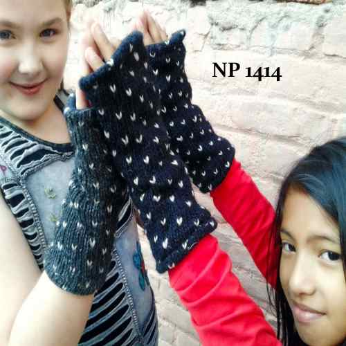 Stickade armledsvärmare från Nepal - Produktnr: NP1414