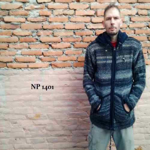 Stickad jacka från Nepal - Produktnr: NP1401