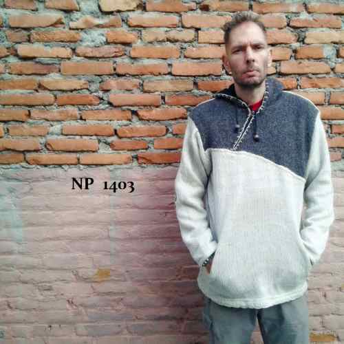 Stickad jacka från Nepal - Produktnr: NP1403